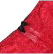 SUBBLIME - 953898 SILK AND LACE NIGHTGOWN PANTIES RED S-M SUBBLIME - 953898 SILK AND LACE NIGHTGOWN PANTIES RED S-M
